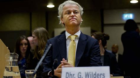 Aux Pays Bas Le Chef De File D Extr Me Droite Geert Wilders Ne Sera