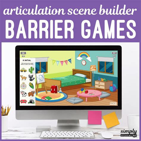 Digital Articulation Scene Builder Barrier Games The Simply Speaking Club