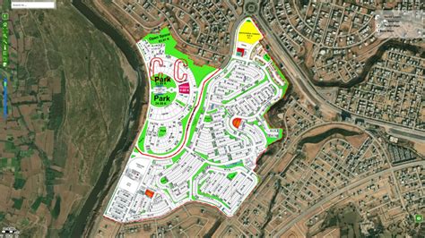 Bahria Town Phase 8 Sector I Rawalpindi Map | Plotsmap