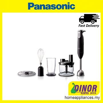 Panasonic In Hand Blender For Everyday Cooking Mx Ss Bsk Dinor