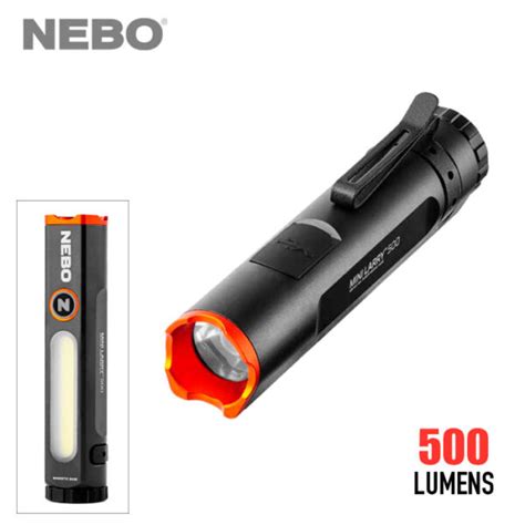 NEBO Mini Larry 500 Rechargeable Flashlight NEB POC 1004