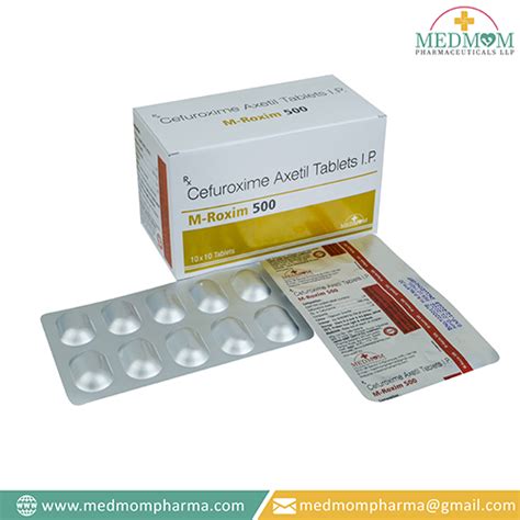 M ROXIM 500 Tablets Medmom Pharmaceuticals LLP