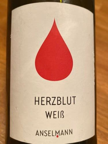 Wilhelm Anselmann Herzblut Weiss Vivino Us