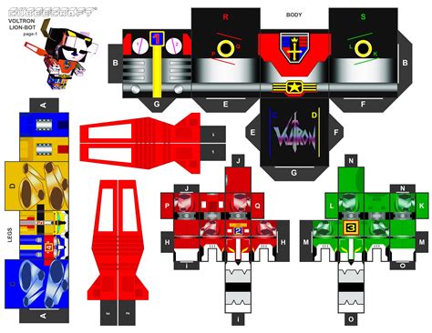 voltron cubeecraft xlpt paper model transformers sentinel prime