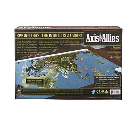 Hasbro Gaming Avalon Hill Axis Allies Second Edition Wwii St