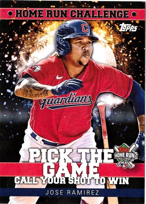 Topps Home Run Challenge Code Cards Series One Hrc Jose