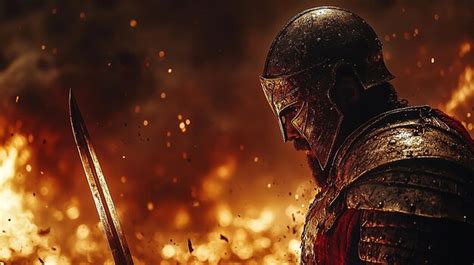 ares god  war   son  zeus  hera premium ai generated image