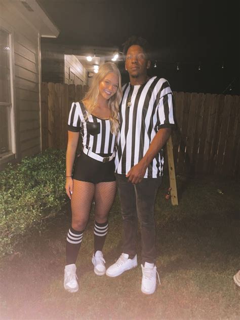 Couple referee halloween costume | Cute couple halloween costumes ...