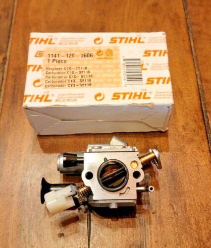 New Genuine Stihl Carburetor Ms261 Ms271 Ms291 1141 120 0606 Oem Ebay