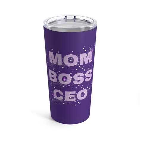 Mom Boss Ceo Tumbler 20oz Personalized Tumbler Mom Boss Ts For