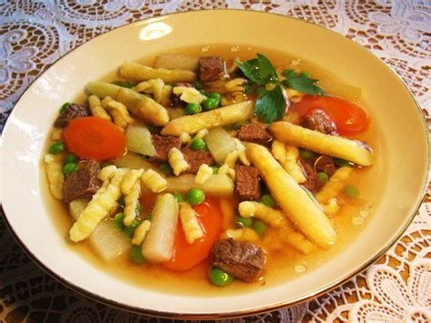 Nudelsuppe Mit Rindfleisch Rezept Kochbar De