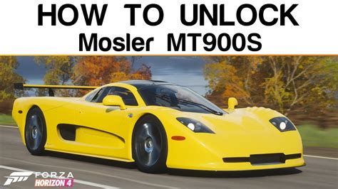 Forza Horizon 4 How To Unlock The RARE Mosler MT900S Best Car To