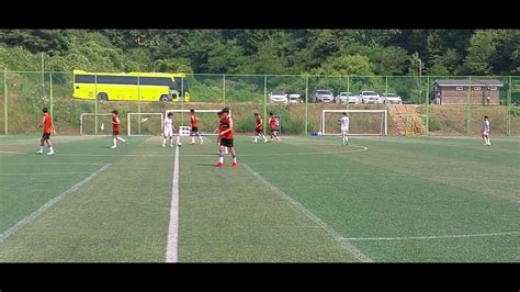 대전ksfc U15 Vs 충남아산 U18 진학경기 전반전 Youtube