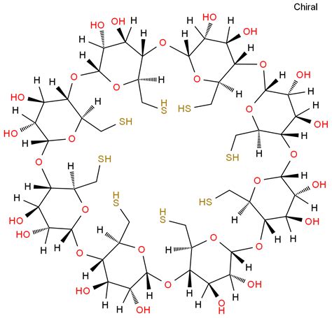 180839 61 6 全巯基伽马环糊精 Cas号180839 61 6分子式、结构式、msds、熔点、沸点