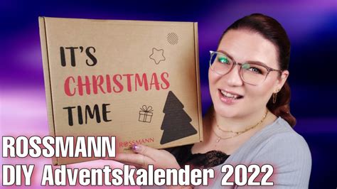 ROSSMANN DIY Adventskalender 2022 Unboxing Verlosung 200 EUR Wert