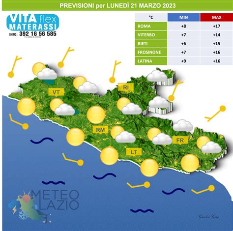 Bollettino Meteo Per OGGI 20 Marzo 2023 E DOMANI 21 Marzo 2023