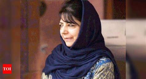 In Independence Day speech, J&K chief minister Mehbooba Mufti blames ...