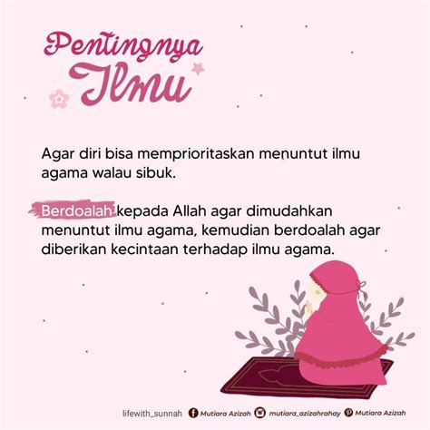 Pin By Mutiara Azizah On Poster Dakwah Doa Agama Kutipan