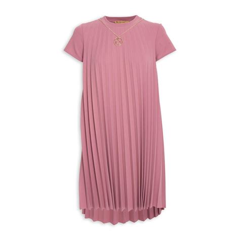 Buy Ginger Mary Pink Pleated Dress Online Truworths