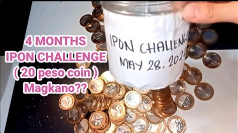 Ipon Challenge 20 Peso Coin 2022 L Janine Esguerra Youtube