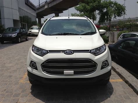 Ford Ecosport Demo Units Start Arriving At Dealerships