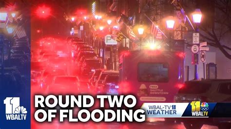 Annapolis Prepares For Round Two Of Flooding Youtube