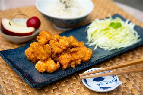 Pollo Karaage Frito Al Estilo Japonés