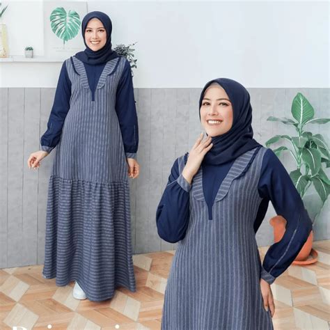 Gamis Monokrom Ethica Pesona Elegant Dan Simple