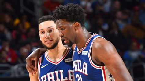 Nba News Ben Simmons Joel Embiid Philadelphia 76ers All Star Weekend Au