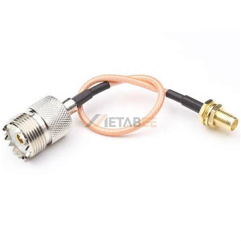 Bulkhead SMA Female To UHF SO239 Female Pigtail Cable MetabeeAI