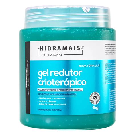 Gel Redutor Crioter Pico Kg Hidramais Rekint S Cosm Ticos