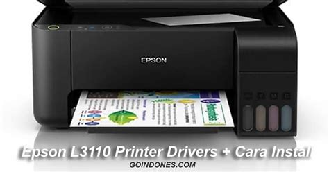 Free epson l3110 printer installer - collectivease