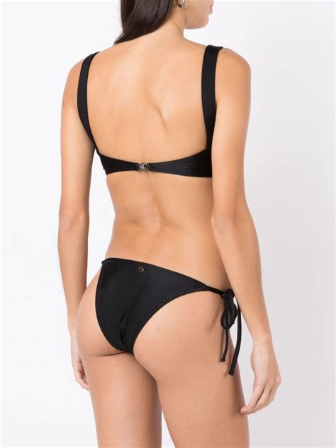 Andrea Bogosian Side Tie Bikini Set Farfetch