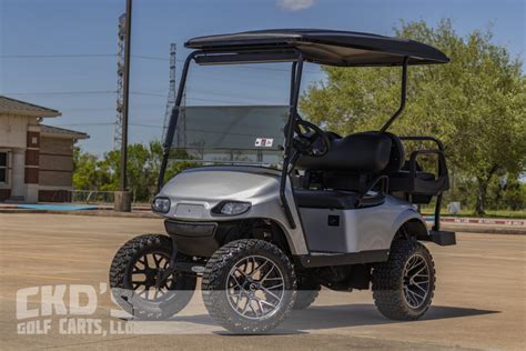 2017 Silver Metallic EZGO TXT CKD S Golf Carts