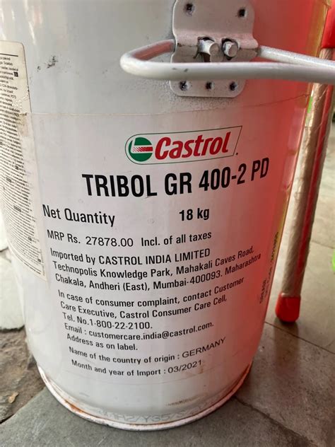 Castrol Tribol Gr Pd Kg At Rs Bucket Castrol Grease In