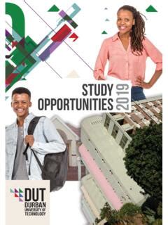 The Durban University of Technology (DUT) / the-durban-university-of ...