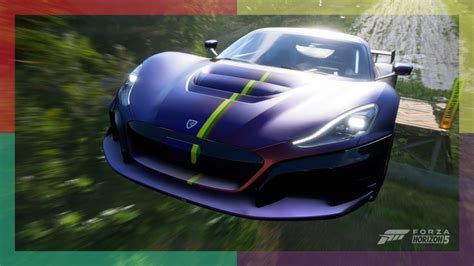 Rimac Concept Two Jump Test In Forza Horizon 5