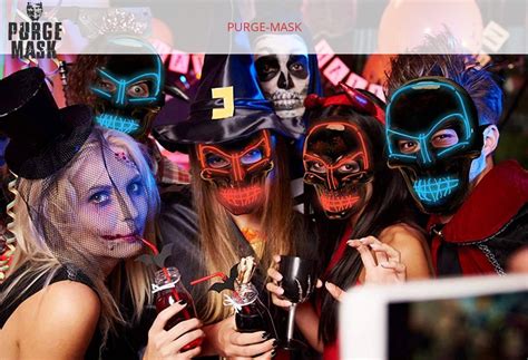 Halloween Purge Mask Best Decorations