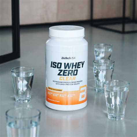 Iso Whey Zero Clear Tu Proteína En Verano BioTechUSA España