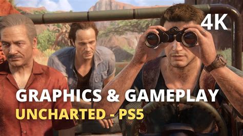 4K Uncharted 4 PS5 Graphics Gameplay Madagascar The Twelve