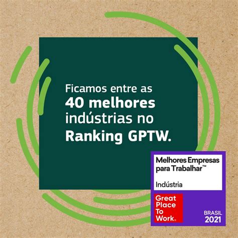 Irani Destaque No Ranking Gptw Ind Strias Irani Papel E