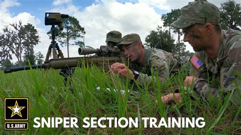 Army National Guard Sniper Section Training Youtube