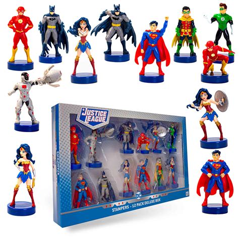 Buy Justice League Toppers Pack Dc Toys Party Decor Cake