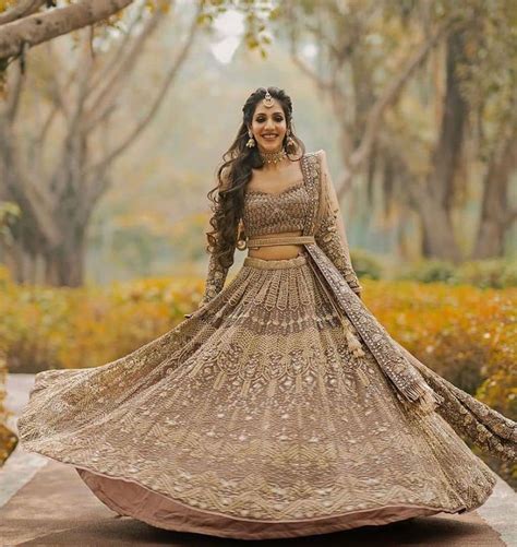 Gold Indian Wedding Lehenga Atelier Yuwa Ciao Jp