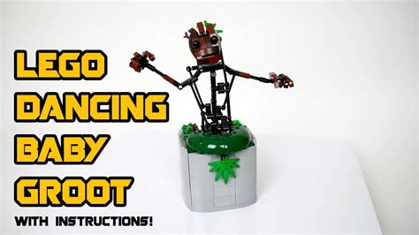 Lego Dancing Baby Groot With Instructions Youtube