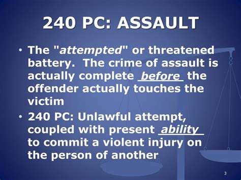 Ppt Types Of Assault Powerpoint Presentation Free Download Id5340992