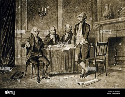 Leaders of the First Continental Congress, 1774 (c.1894 Stock Photo - Alamy