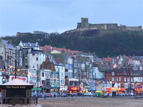 Scarborough Seafront Scarborough Sea Front With The Imposi Flickr