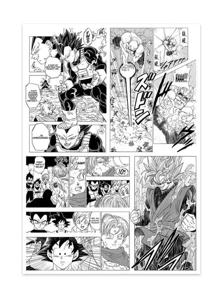 Saiyan Manga Panel Comicsense Senpaicart