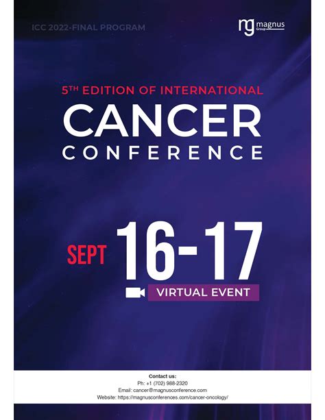 Past Events International Cancer Conference 2024 Cancer Conferences